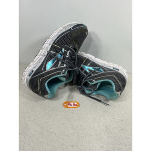 Brooks Women's Addiction 12 Running Shoes Size 7 Wide Gray/Blue 1201881D062